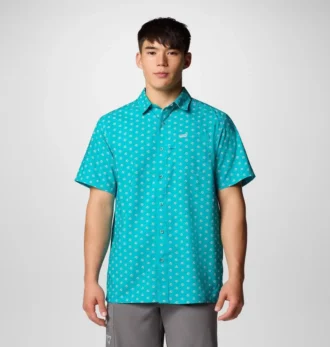 Herren PFG Super Slack Tide™ Kurzarmhemd – Miami Dolphins