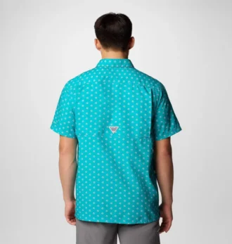 Herren PFG Super Slack Tide™ Kurzarmhemd – Miami Dolphins