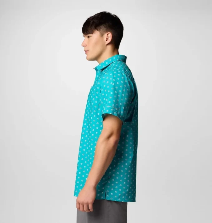 Herren PFG Super Slack Tide™ Kurzarmhemd – Miami Dolphins Herren PFG Super Slack Tide™ Kurzarmhemd – Miami Dolphins