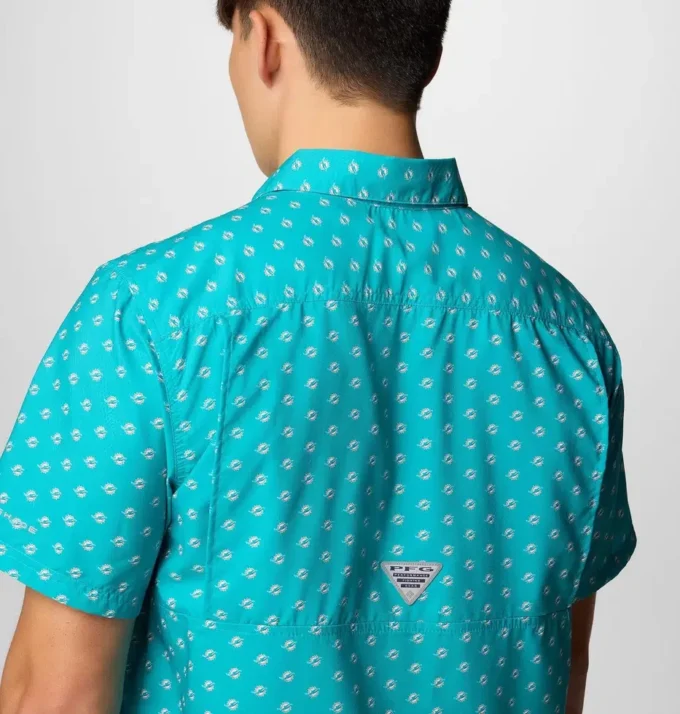 Herren PFG Super Slack Tide™ Kurzarmhemd – Miami Dolphins Herren PFG Super Slack Tide™ Kurzarmhemd – Miami Dolphins