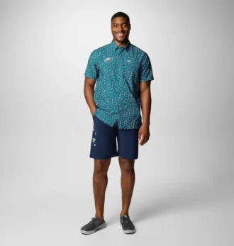 Herren PFG Super Slack Tide™ Kurzarmhemd – Philadelphia Eagles