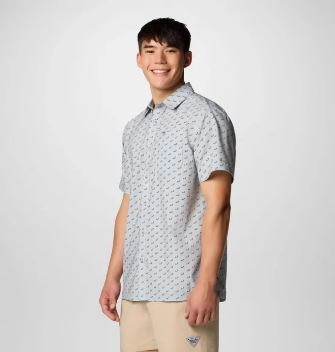 Herren PFG Super Slack Tide™ Kurzarmhemd – Philadelphia Eagles Herren PFG Super Slack Tide™ Kurzarmhemd – Philadelphia Eagles
