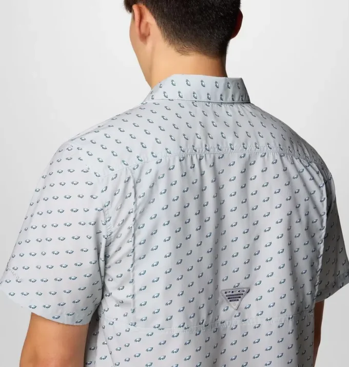 Herren PFG Super Slack Tide™ Kurzarmhemd – Philadelphia Eagles Herren PFG Super Slack Tide™ Kurzarmhemd – Philadelphia Eagles