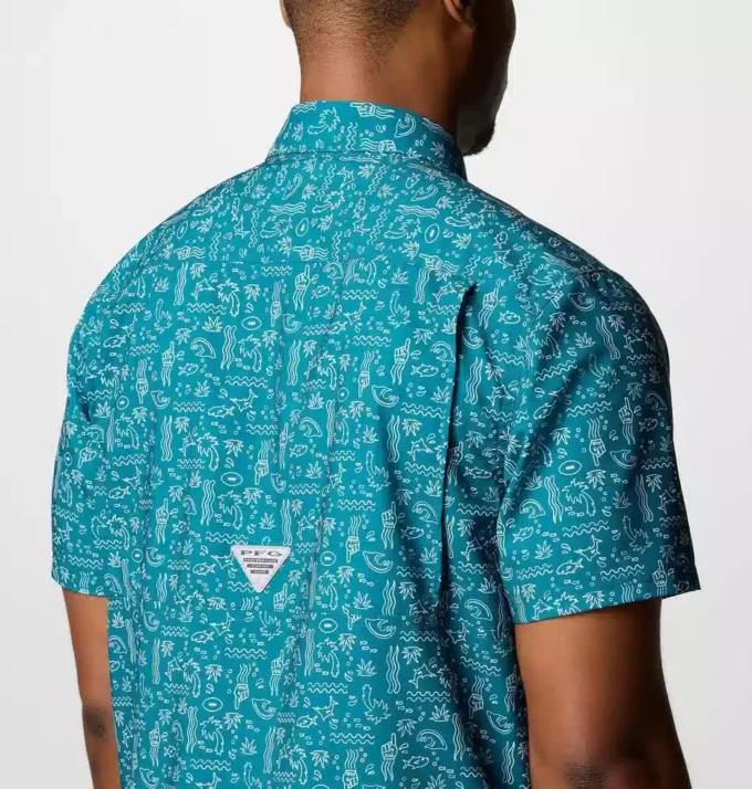 Herren PFG Super Slack Tide™ Kurzarmhemd – Philadelphia Eagles Herren PFG Super Slack Tide™ Kurzarmhemd – Philadelphia Eagles