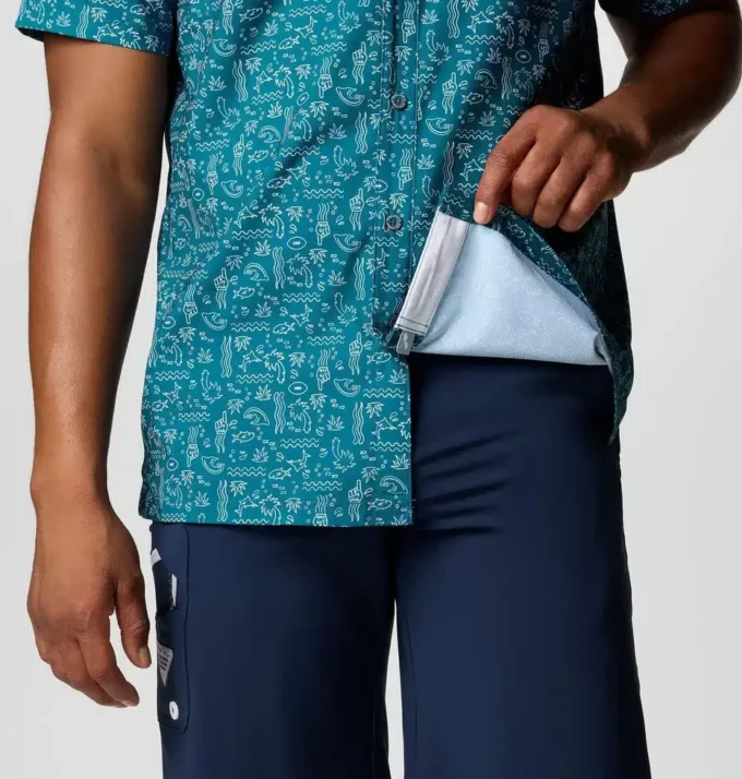 Herren PFG Super Slack Tide™ Kurzarmhemd – Philadelphia Eagles Herren PFG Super Slack Tide™ Kurzarmhemd – Philadelphia Eagles