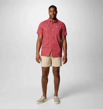 Herren PFG Super Slack Tide™ Kurzarmhemd – San Francisco 49ers