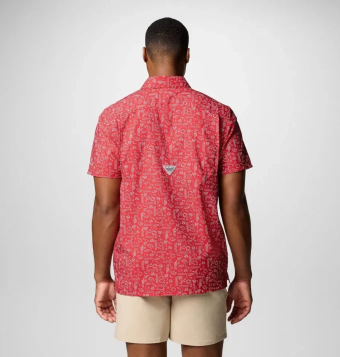 Herren PFG Super Slack Tide™ Kurzarmhemd – San Francisco 49ers