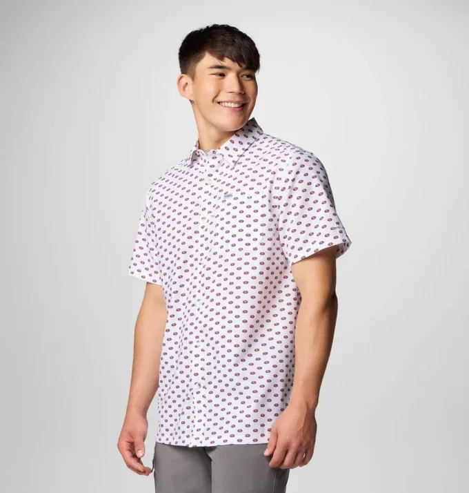 Herren PFG Super Slack Tide™ Kurzarmhemd – San Francisco 49ers
