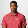 Herren PFG Super Slack Tide™ Kurzarmhemd – San Francisco 49ers