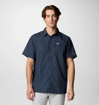 Herren PFG Super Slack Tide™ Kurzarmhemd – Seattle Seahawks