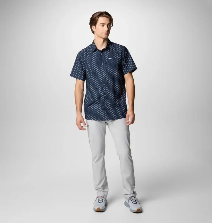 Herren PFG Super Slack Tide™ Kurzarmhemd – Seattle Seahawks Herren PFG Super Slack Tide™ Kurzarmhemd – Seattle Seahawks