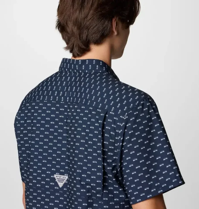 Herren PFG Super Slack Tide™ Kurzarmhemd – Seattle Seahawks Herren PFG Super Slack Tide™ Kurzarmhemd – Seattle Seahawks