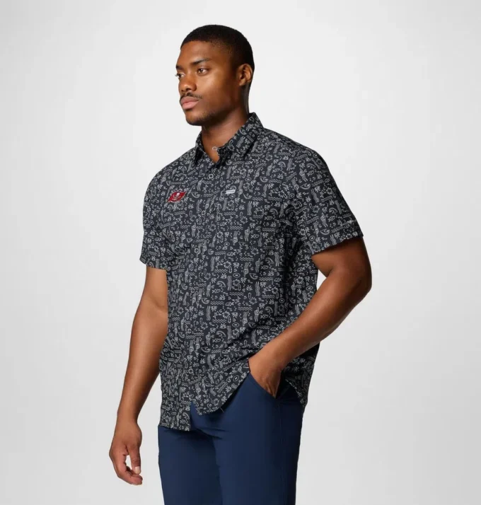 Herren PFG Super Slack Tide™ Kurzarmhemd – Tampa Bay Buccaneers