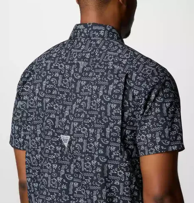 Herren PFG Super Slack Tide™ Kurzarmhemd – Tampa Bay Buccaneers
