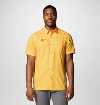 Herren PFG Super Slack Tide™ Kurzarmhemd – Washington Commanders