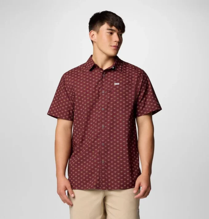 Herren PFG Super Slack Tide™ Kurzarmhemd – Washington Commanders Herren PFG Super Slack Tide™ Kurzarmhemd – Washington Commanders