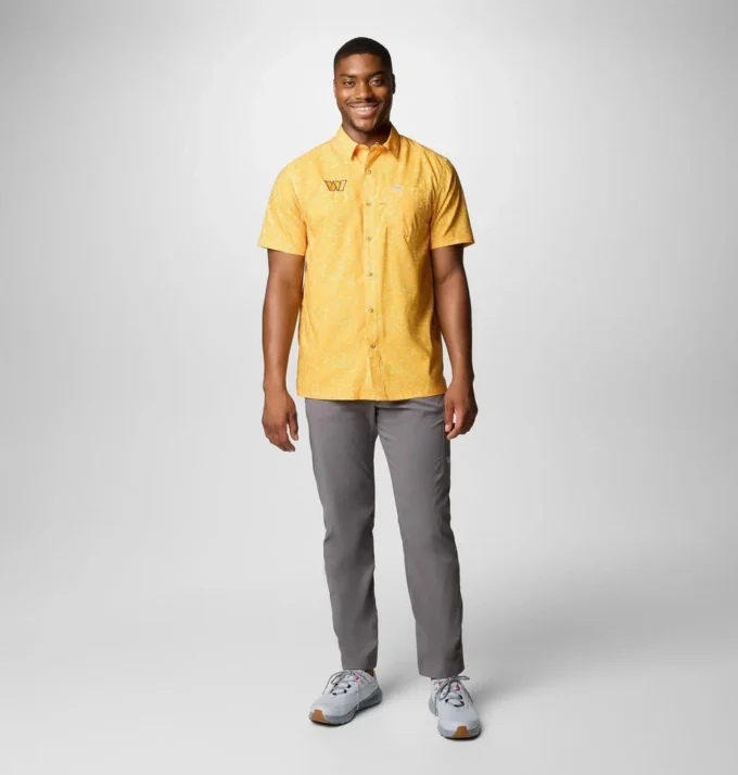 Herren PFG Super Slack Tide™ Kurzarmhemd – Washington Commanders Herren PFG Super Slack Tide™ Kurzarmhemd – Washington Commanders