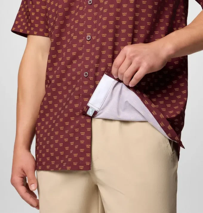 Herren PFG Super Slack Tide™ Kurzarmhemd – Washington Commanders Herren PFG Super Slack Tide™ Kurzarmhemd – Washington Commanders