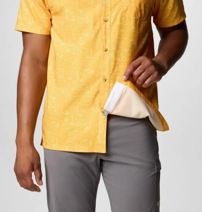 Herren PFG Super Slack Tide™ Kurzarmhemd – Washington Commanders Herren PFG Super Slack Tide™ Kurzarmhemd – Washington Commanders