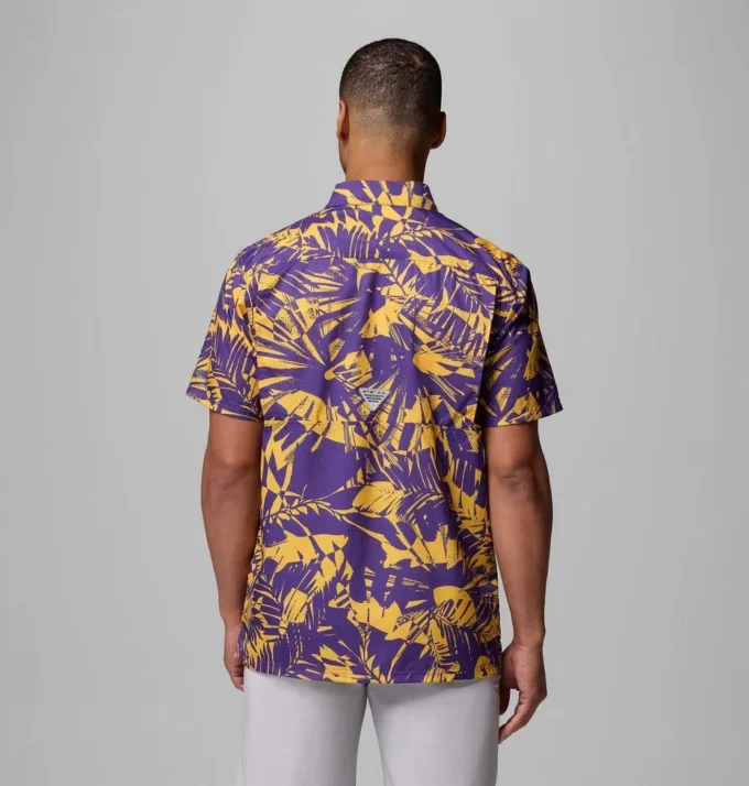 Herren PFG Super Slack Tide Shirt – LSU Herren PFG Super Slack Tide Shirt – LSU