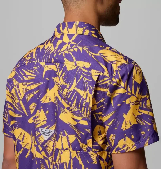 Herren PFG Super Slack Tide Shirt – LSU Herren PFG Super Slack Tide Shirt – LSU