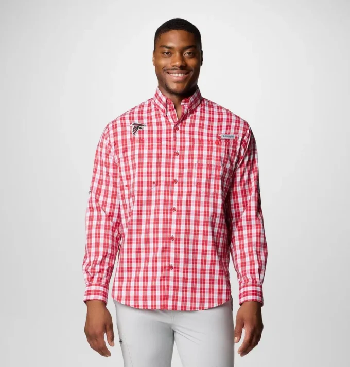 Herren PFG Super Tamiami™ Langarmhemd – Atlanta Falcons Herren PFG Super Tamiami™ Langarmhemd – Atlanta Falcons