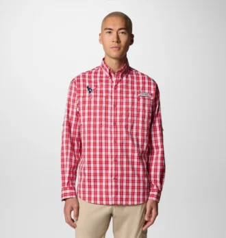 Herren PFG Super Tamiami™ Langarmhemd – Houston Texans