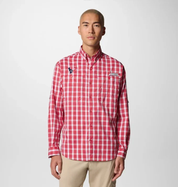 Herren PFG Super Tamiami™ Langarmhemd – Houston Texans Herren PFG Super Tamiami™ Langarmhemd – Houston Texans