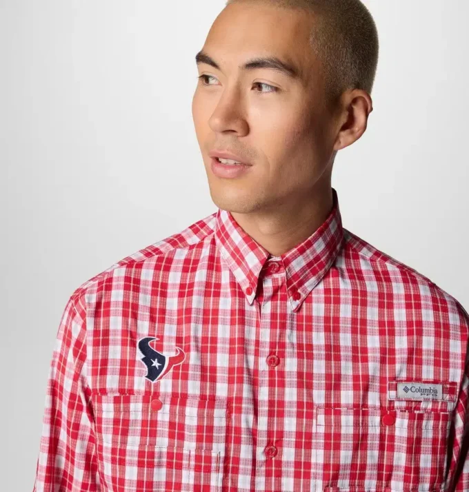 Herren PFG Super Tamiami™ Langarmhemd – Houston Texans Herren PFG Super Tamiami™ Langarmhemd – Houston Texans