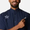 Herren PFG Tamiami™ Kurzarmhemd – Lang – Dallas Cowboys