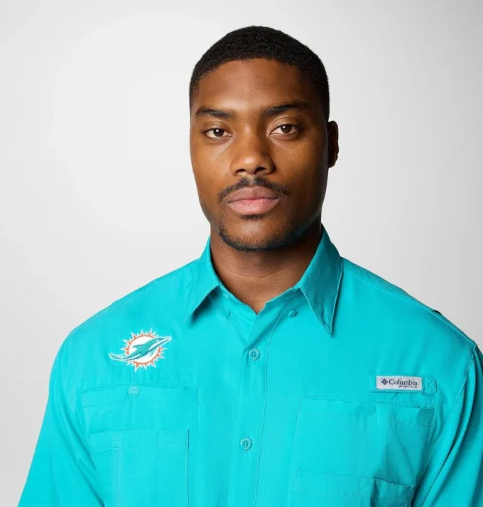 Herren PFG Tamiami™ Kurzarmhemd – Miami Dolphins Herren PFG Tamiami™ Kurzarmhemd – Miami Dolphins