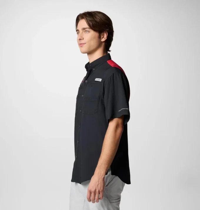 Herren PFG Tamiami™ Kurzarmhemd mit Farbblock-Design – Tampa Bay Buccaneers Herren PFG Tamiami™ Kurzarmhemd mit Farbblock-Design – Tampa Bay Buccaneers