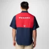Herren PFG Tamiami™ Kurzarmhemd mit Farbblockdesign – Houston Texans Herren PFG Tamiami™ Kurzarmhemd mit Farbblockdesign – Houston Texans