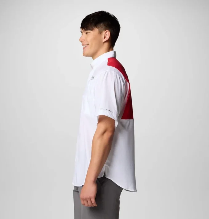 Herren PFG Tamiami™ Kurzarmhemd mit Farbblockdesign – Kansas City Chiefs Herren PFG Tamiami™ Kurzarmhemd mit Farbblockdesign – Kansas City Chiefs