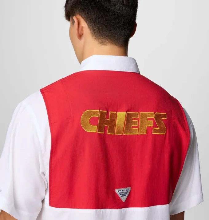 Herren PFG Tamiami™ Kurzarmhemd mit Farbblockdesign – Kansas City Chiefs Herren PFG Tamiami™ Kurzarmhemd mit Farbblockdesign – Kansas City Chiefs