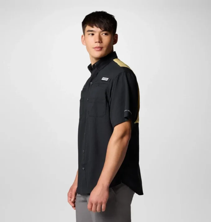Herren PFG Tamiami™ Kurzarmhemd mit Farbblockdesign – New Orleans Saints Herren PFG Tamiami™ Kurzarmhemd mit Farbblockdesign – New Orleans Saints