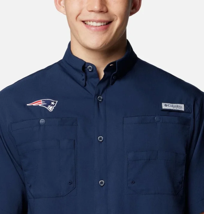 Herren PFG Tamiami™ Kurzarmhemd – New England Patriots Herren PFG Tamiami™ Kurzarmhemd – New England Patriots