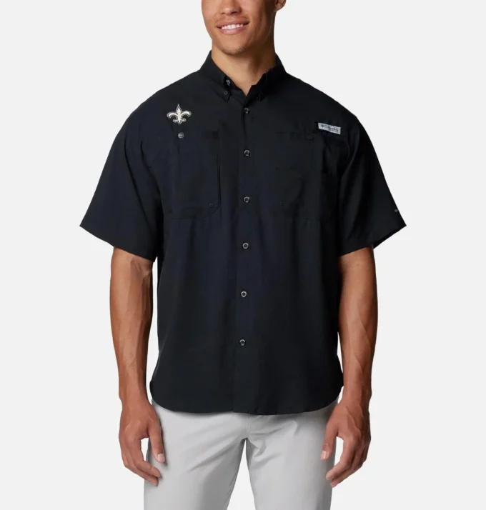 Herren PFG Tamiami™ Kurzarmhemd – New Orleans Saints