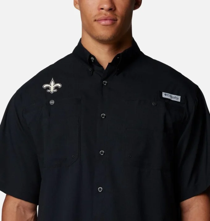 Herren PFG Tamiami™ Kurzarmhemd – New Orleans Saints