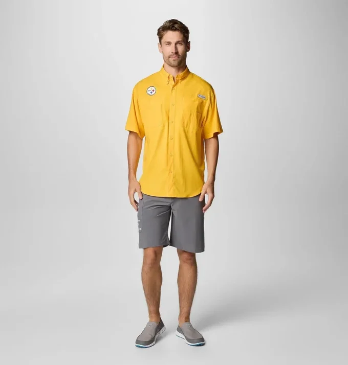 Herren PFG Tamiami™ Kurzarmhemd – Pittsburgh Steelers Herren PFG Tamiami™ Kurzarmhemd – Pittsburgh Steelers