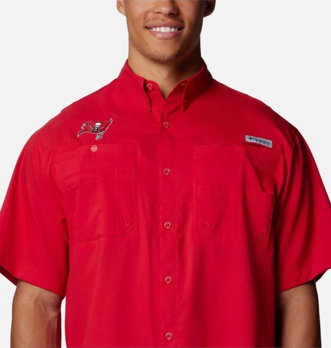 Herren PFG Tamiami™ Kurzarmhemd – Tampa Bay Buccaneers Herren PFG Tamiami™ Kurzarmhemd – Tampa Bay Buccaneers