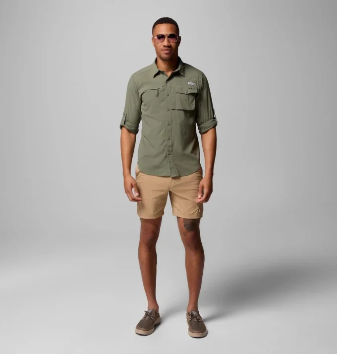 Herren PFG Wild Cast™ Langarmhemd