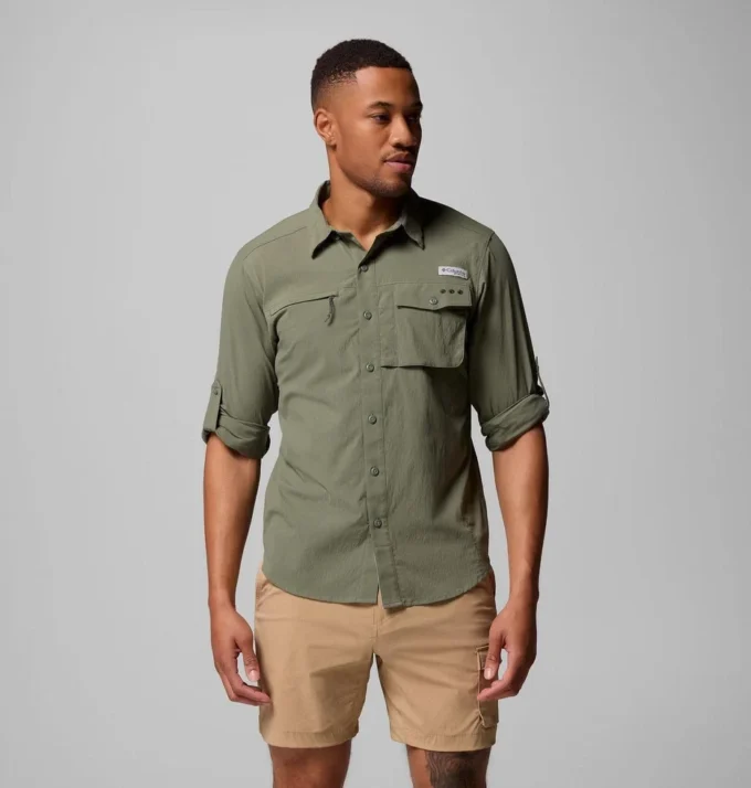 Herren PFG Wild Cast™ Langarmhemd