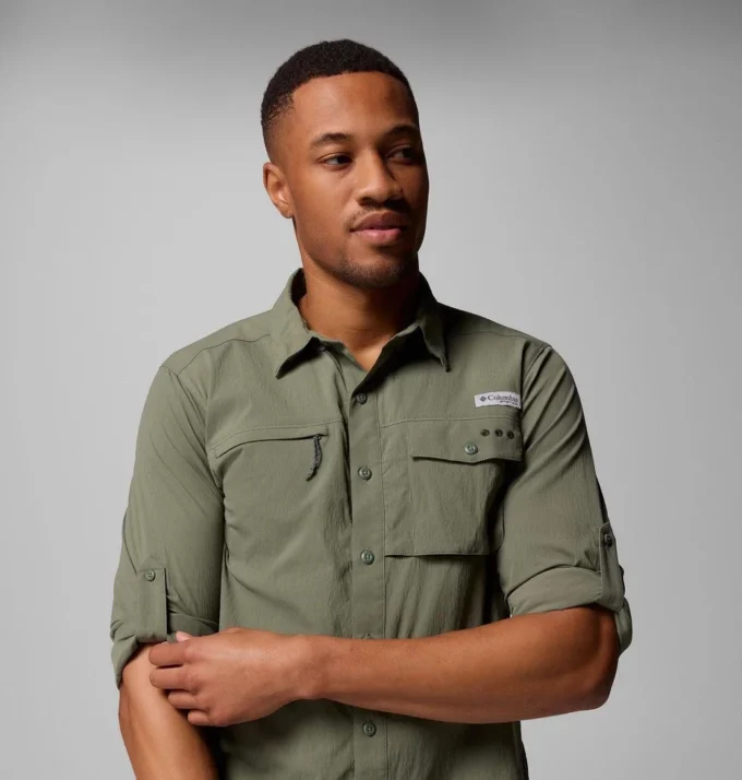 Herren PFG Wild Cast™ Langarmhemd