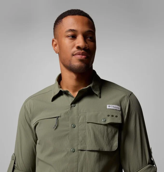 Herren PFG Wild Cast™ Langarmhemd