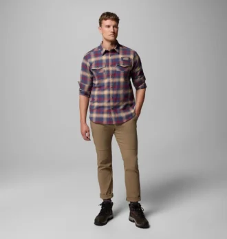 Herren PHG Roughtail™ Stretch-Flanellhemd mit langen Ärmeln