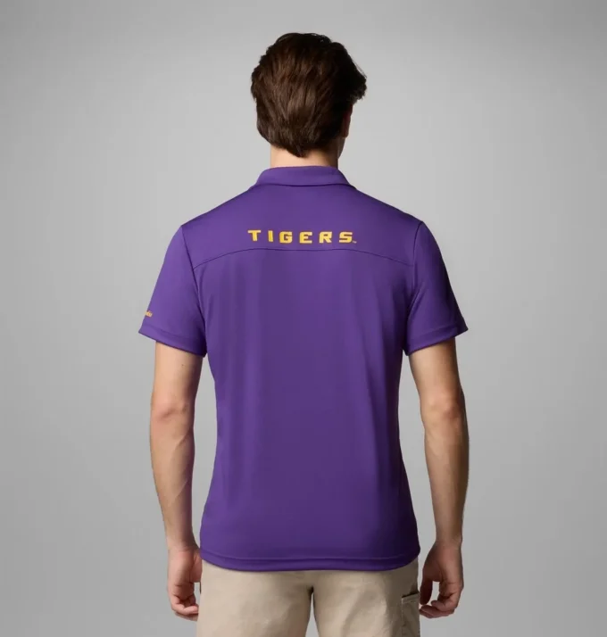 Herren-Polohemd Collegiate Fair Catch™ – LSU