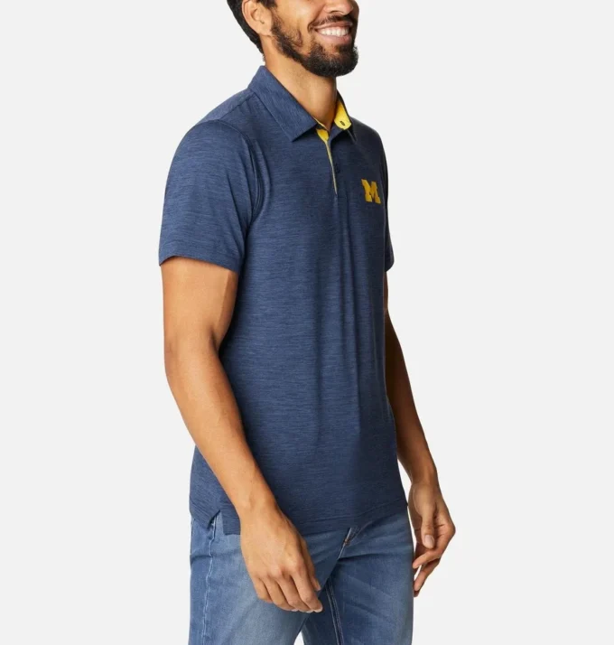 Herren-Polohemd Collegiate Trail™ – Michigan Herren-Polohemd Collegiate Trail™ – Michigan