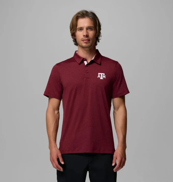 Herren-Polohemd Collegiate Trail™ – Texas A&M
