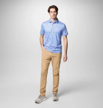 Herren-Polohemd „Countryside Green”